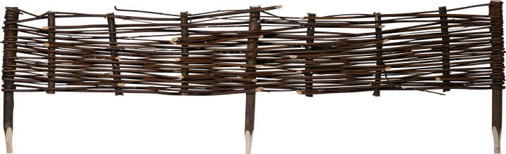 dobar Beeteinfassungen aus Weide